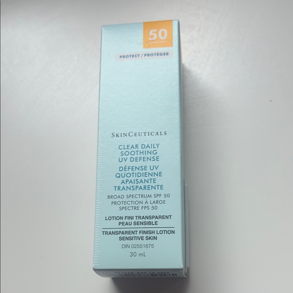 Brand New Skinceuticals Clear Daily Soothing UV Defense Sunscreen SPF 50